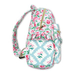 Load image into Gallery viewer, Floral Ruffle Backpack
