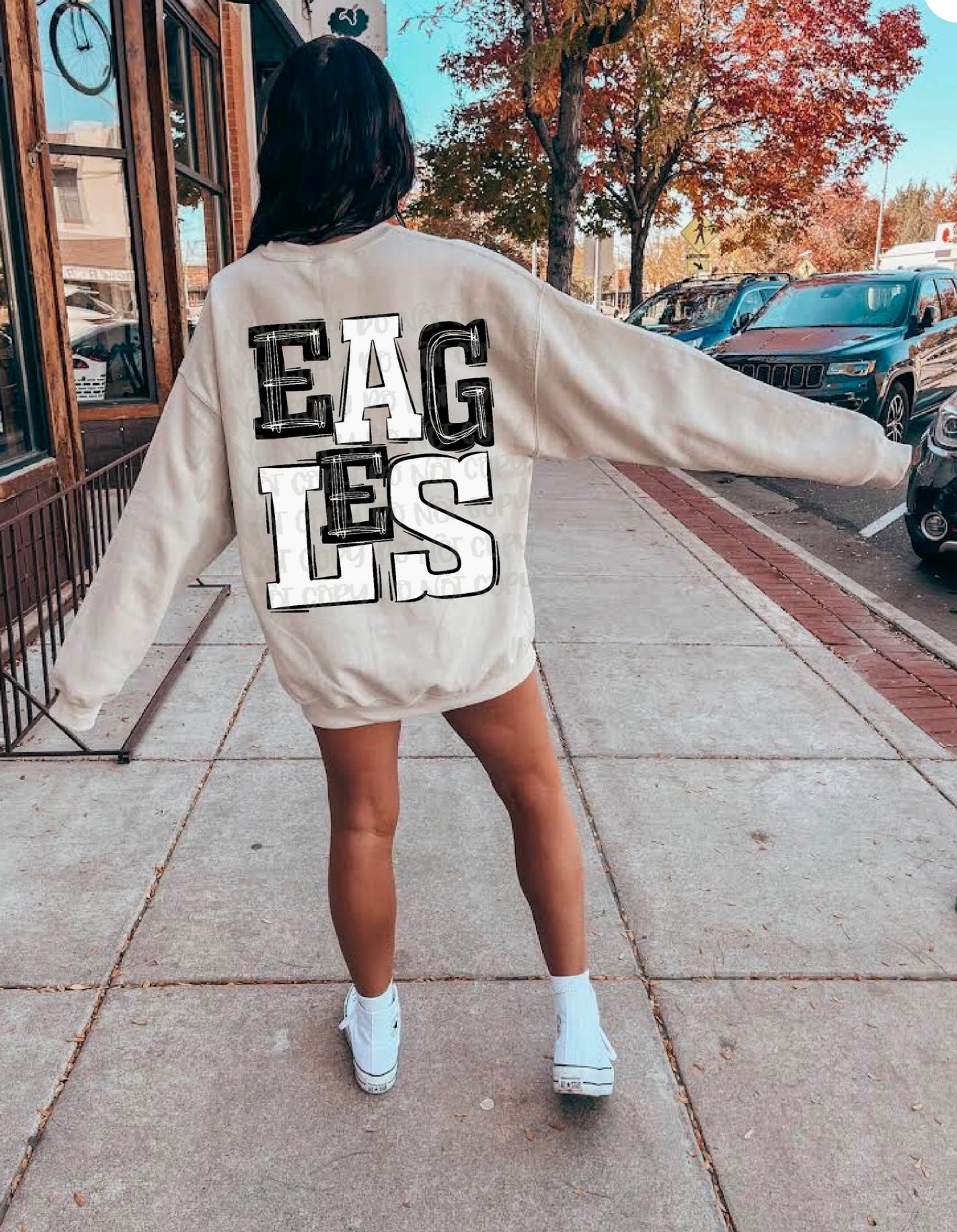 Mascot Sweatshirt - Back only