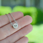 Load image into Gallery viewer, Teacher Appreciation Necklace with Gold Heart Charm
