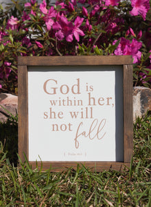 Psalm Scripture Sign